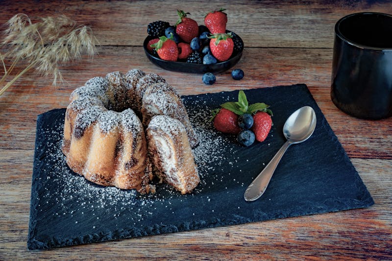 Coal fired Nutella dessert pizza